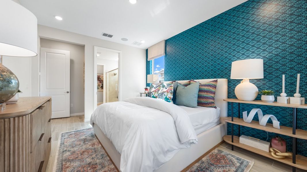 Representative furnished interior of a home built from the Bahama by Taylor Morrison in Palms at Coasterra, Palmetto (Image 16).