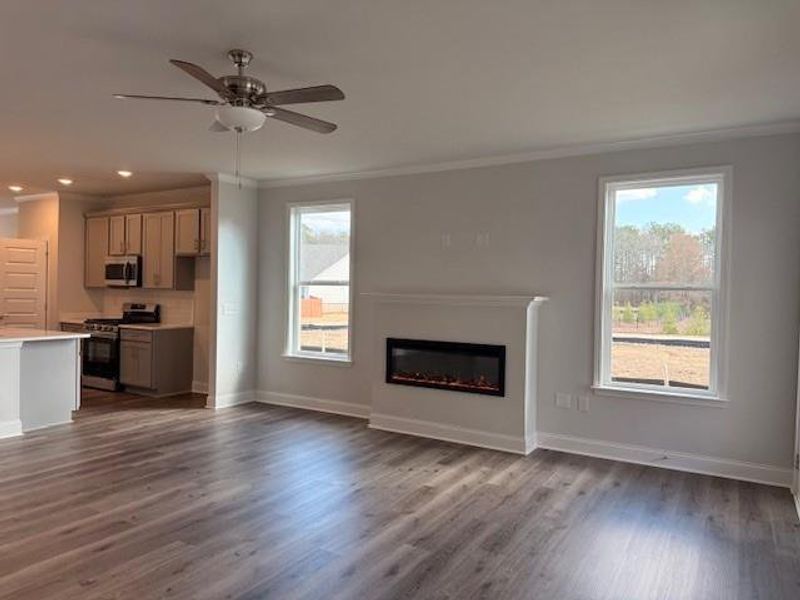 Spacious, unfurnished interior of a new home in Cooper's Walk, Loganville (Image 27). Spacious, unfurnished interior of a new home in Cooper's Walk, Loganville (Image 27).