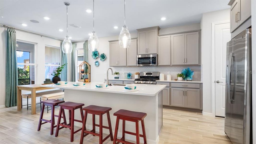Furnished interior view inside a new home in Firethorn, Parrish (Image 11).