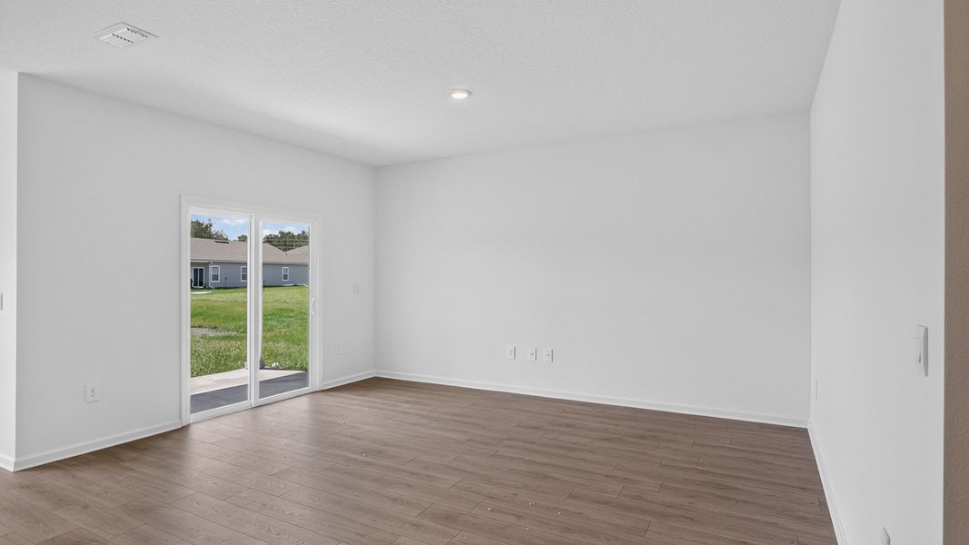 Representative unfurnished interior of a home built from the Aria+ by D.R. Horton in Diamond Springs, Jacksonville (Image 15).