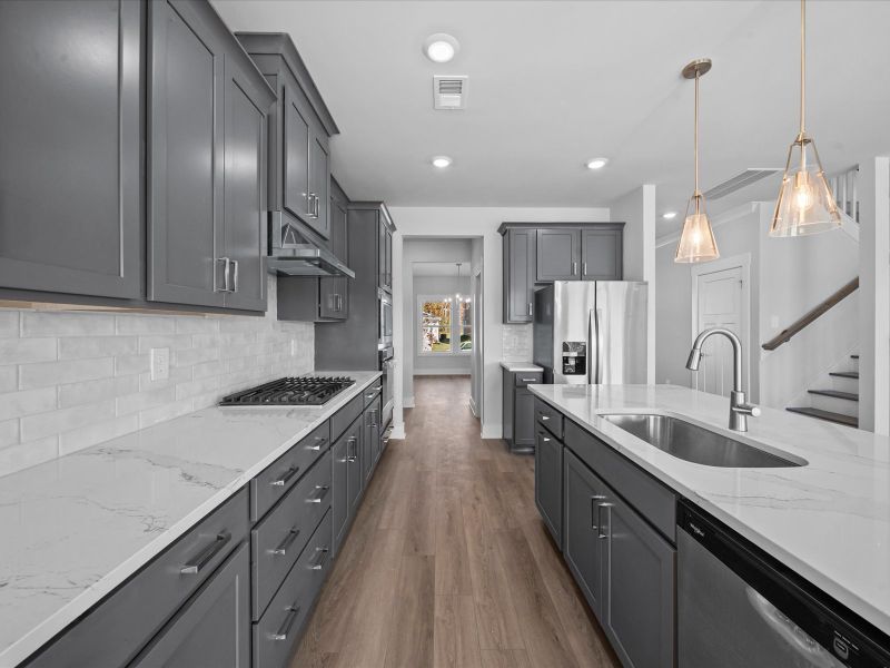 Furnished interior view inside a new home in Riverwood Farm, Piedmont (Image 5).