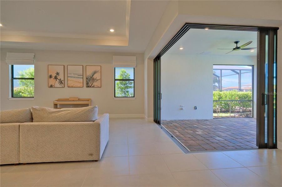 Furnished interior view inside a new home in , Bradenton (Image 15). Furnished interior view inside a new home in , Bradenton (Image 15).