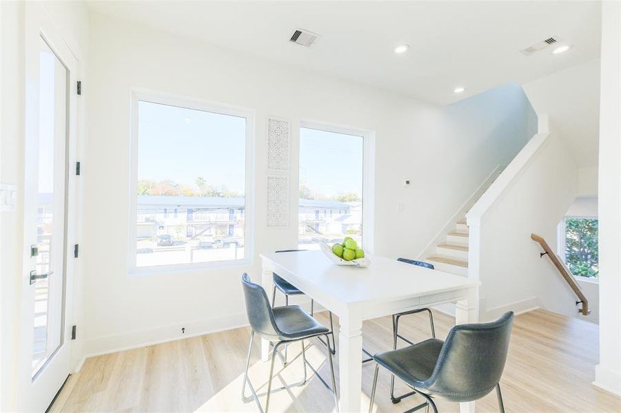 Furnished interior view inside a new home in , Houston (Image 15). Furnished interior view inside a new home in , Houston (Image 15).