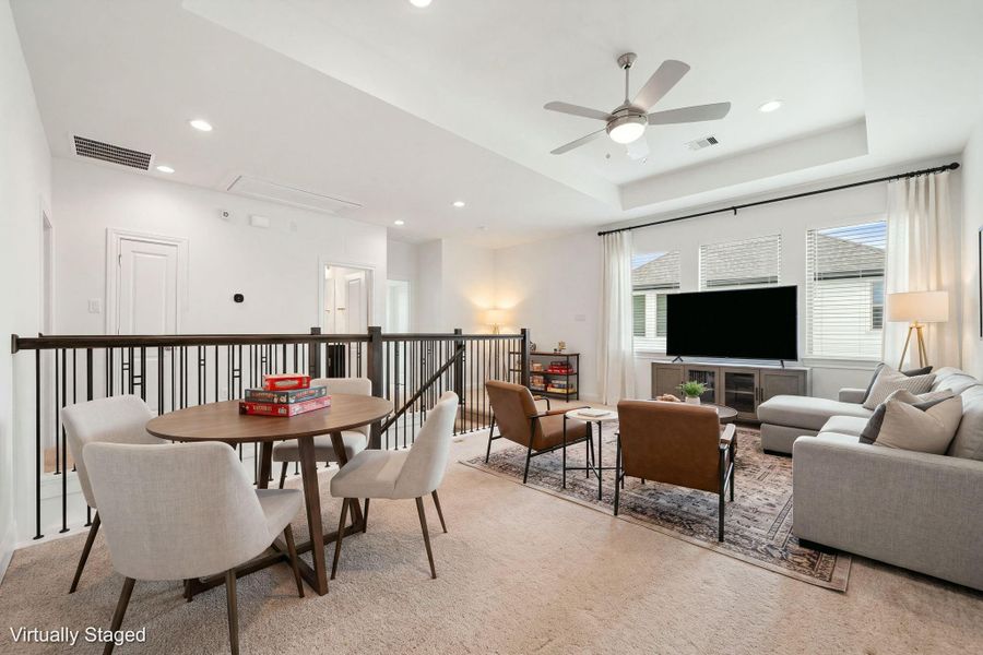 The potential for this game room is endless!