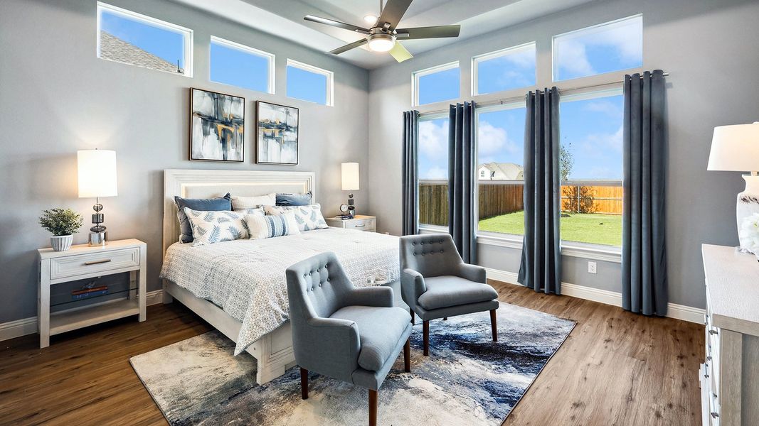 Representative furnished interior of a home built from the Dartmouth by DRB Homes in Green Meadows Classic, Celina (Image 36). Representative furnished interior of a home built from the Dartmouth by DRB Homes in Green Meadows Classic, Celina (Image 36).