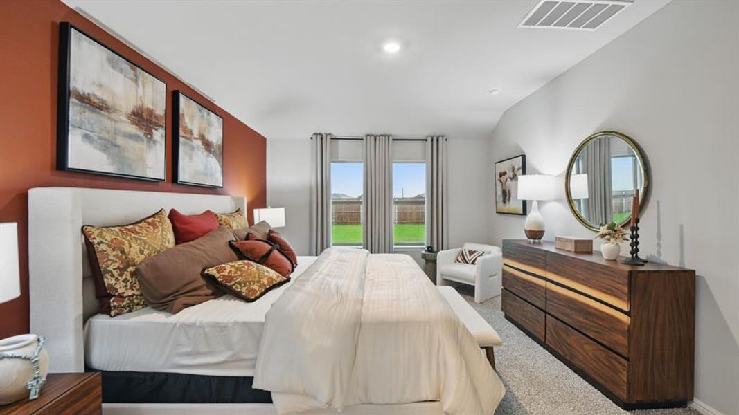 Furnished interior view inside a new home in Hickory Grove, Krum (Image 23).