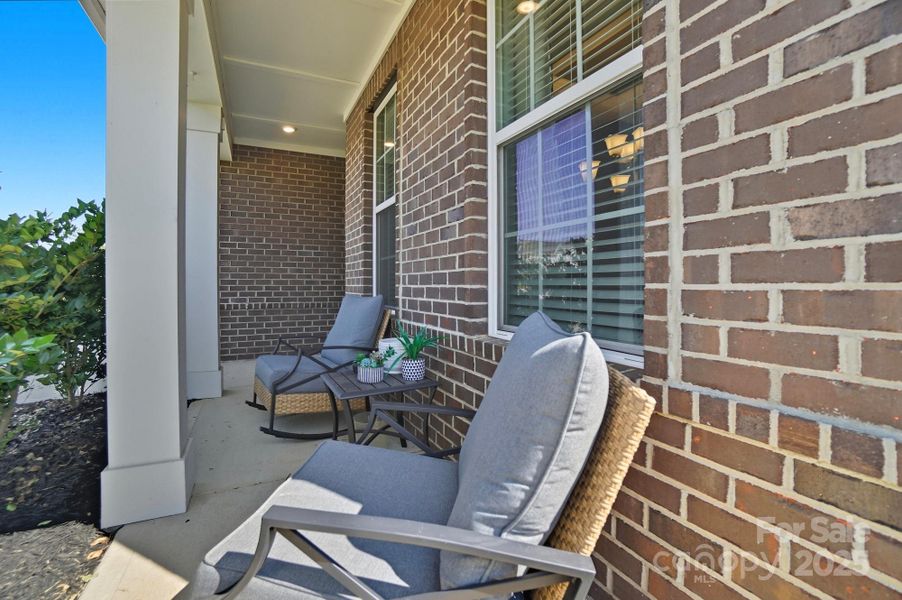 Exterior details and patio area of a home in , Monroe (Image 3).