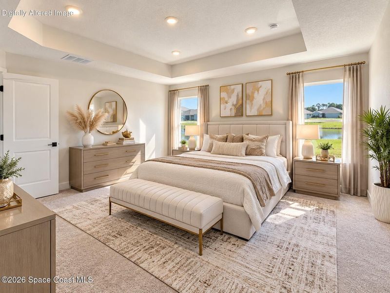 Furnished interior view inside a new home in St. John's Preserve, Palm Bay (Image 10).