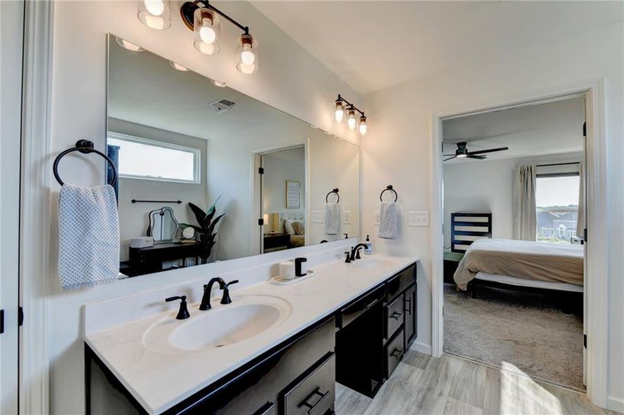 Furnished interior view inside a new home in Sweetbay Farm, Lawrenceville (Image 6).