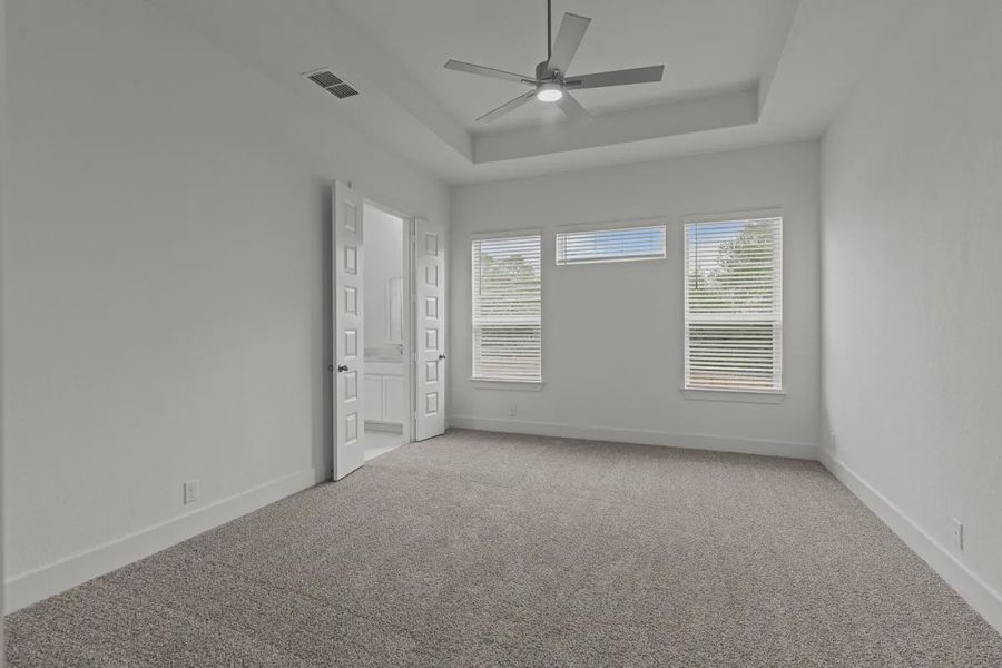 Representative unfurnished interior of a home built from the Maddie by Chesmar Homes in Buffalo Crossing, Cibolo (Image 8). Representative unfurnished interior of a home built from the Maddie by Chesmar Homes in Buffalo Crossing, Cibolo (Image 8).