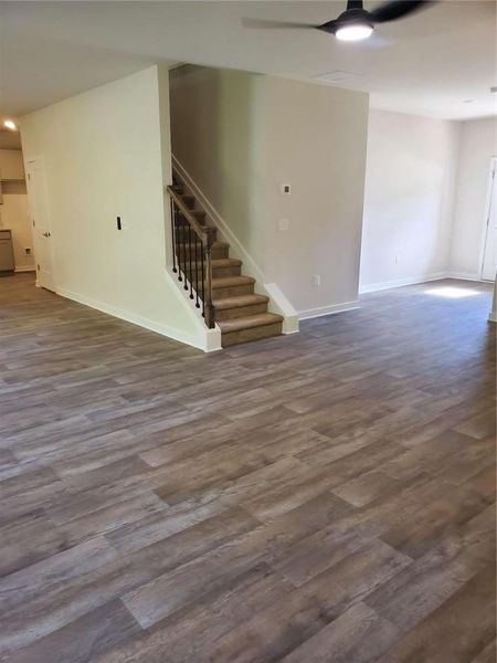 Spacious, unfurnished interior of a new home in Creekbend Overlook, Fairburn (Image 14). Spacious, unfurnished interior of a new home in Creekbend Overlook, Fairburn (Image 14).