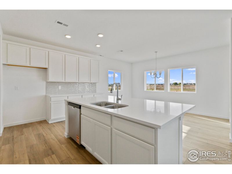 Furnished interior view inside a new home in Granary, Johnstown (Image 6).