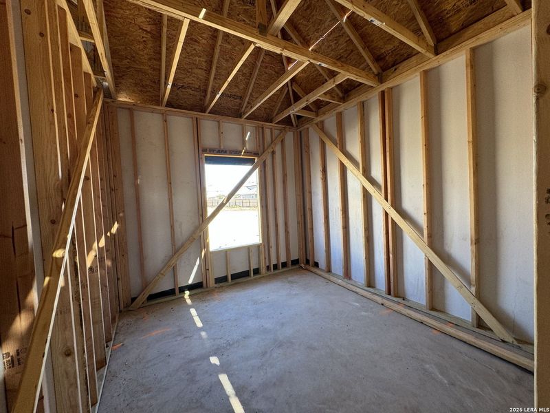 In-progress construction of a new home in Enclave at Hennersby Hollow 50's, San Antonio, TX (Image 21).