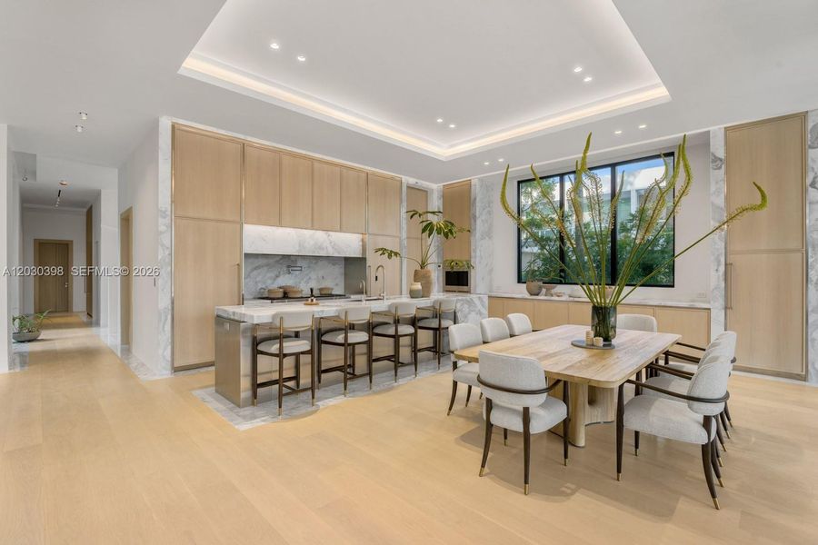 Furnished interior view inside a new home in , Miami Beach (Image 29).