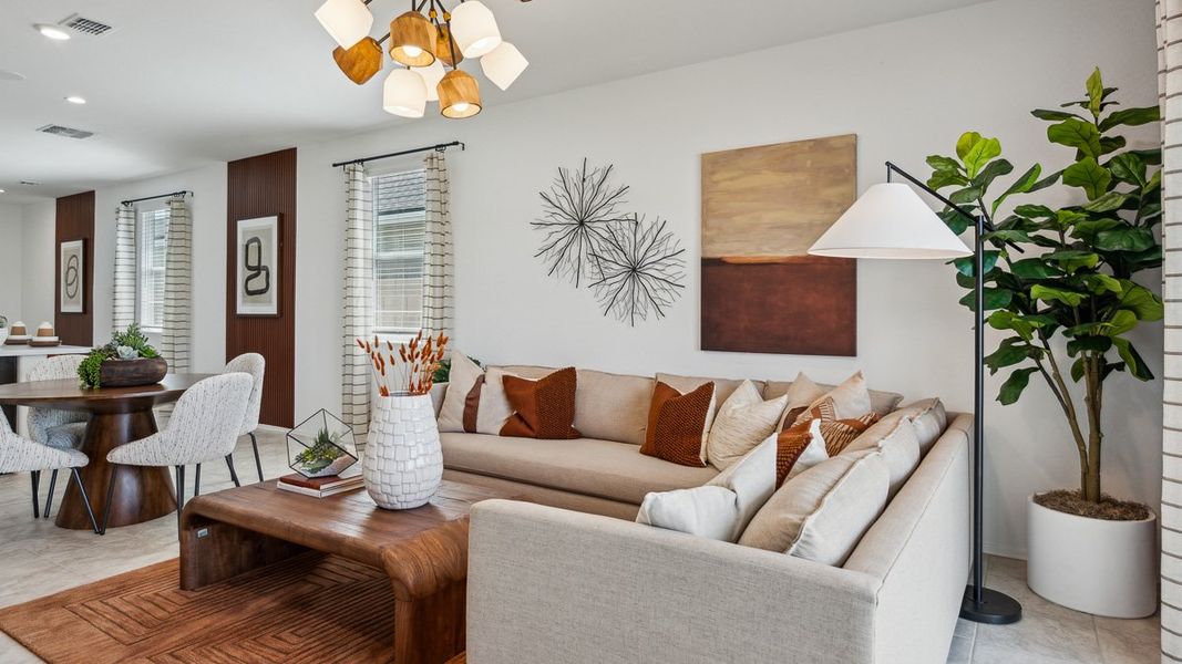 Furnished interior view inside a new home in Radiance at Superstition Vistas, Apache Junction (Image 12).
