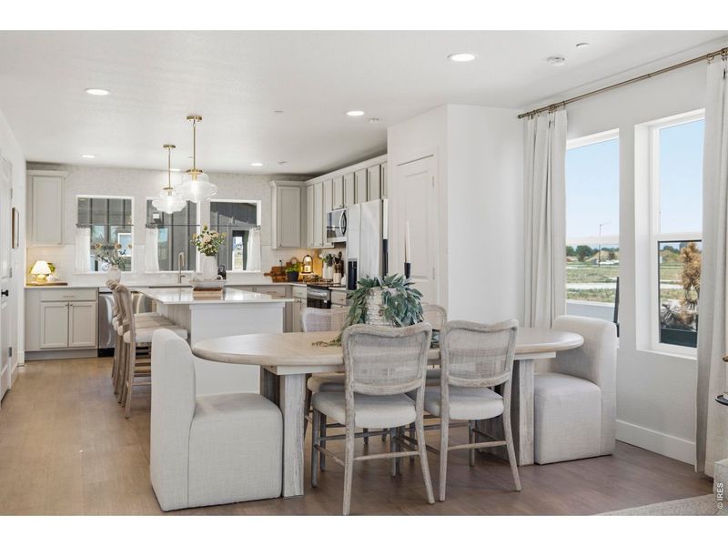 Furnished interior view inside a new home in Bloom, Fort Collins (Image 9).