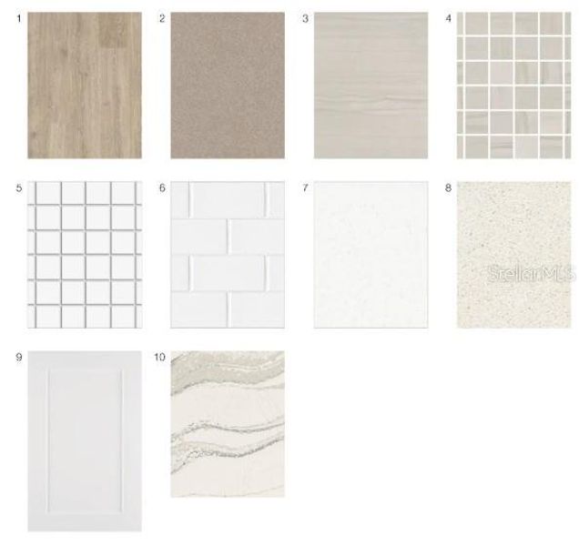 Sample of building materials used in homes in Skye Ranch Community Group Page, Sarasota (Image 16).
