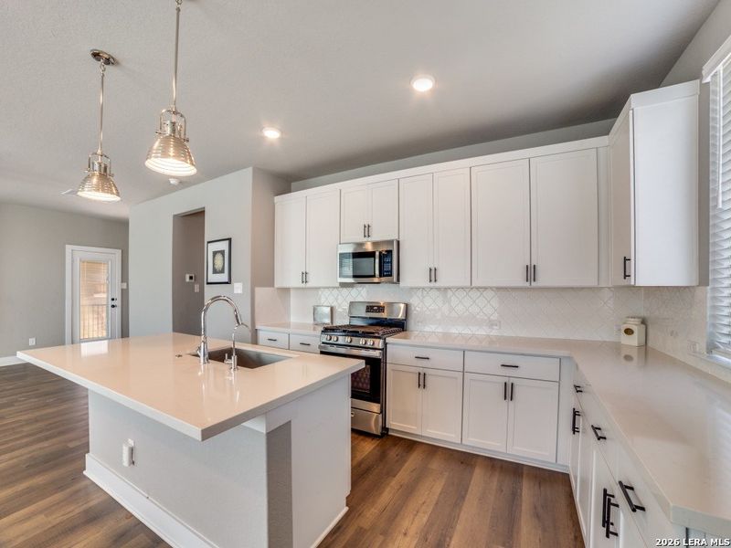 Furnished interior view inside a new home in Stillwater Ranch, San Antonio (Image 4).