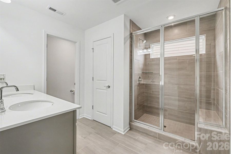 Furnished interior view inside a new home in , Charlotte (Image 29).