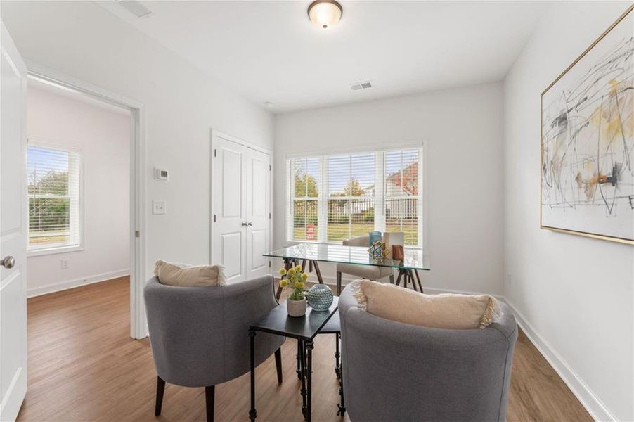 Furnished interior view inside a new home in East Park Village, Kennesaw (Image 8).