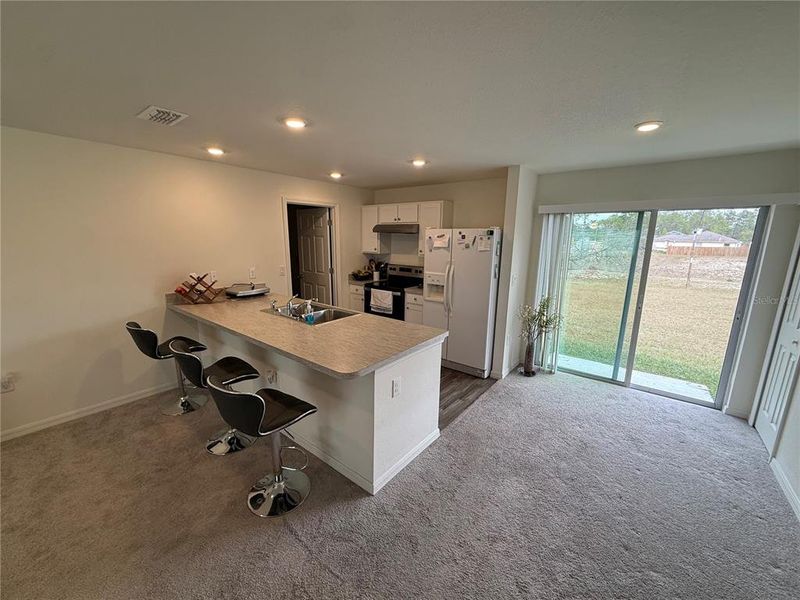 Furnished interior view inside a new home in , Ocala (Image 9). Furnished interior view inside a new home in , Ocala (Image 9).