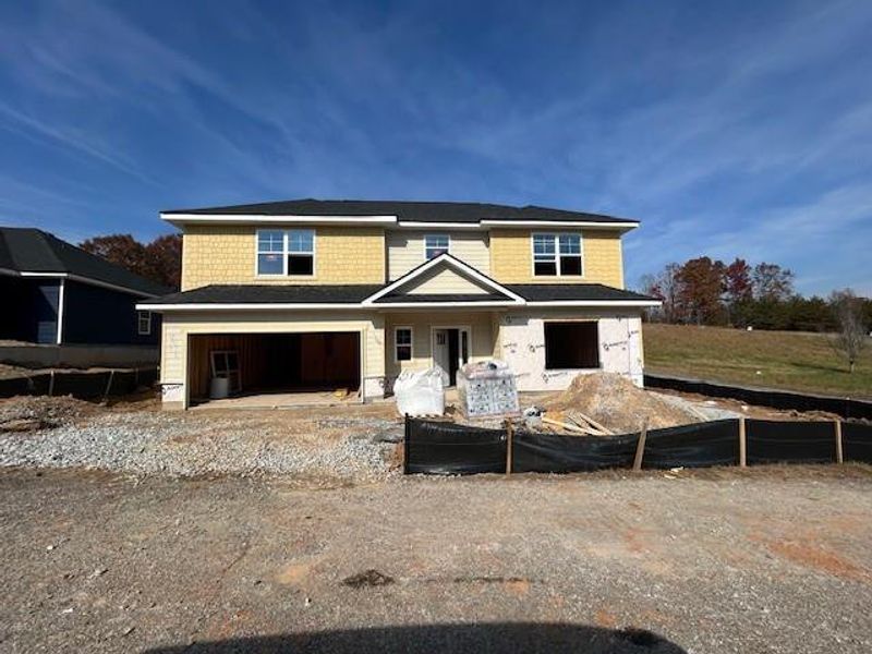 In-progress construction of a new home in Habersham Meadows, Demorest, GA (Image 2).