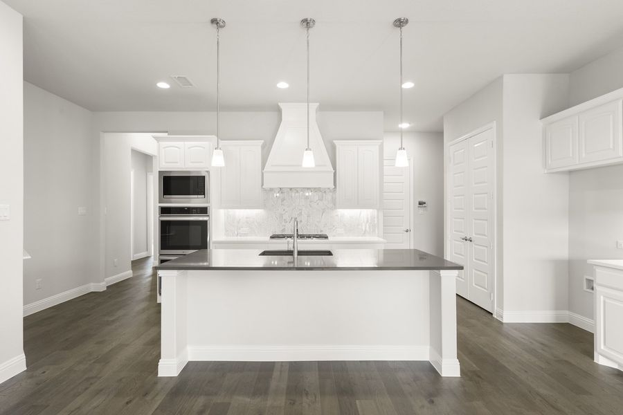 Furnished interior view inside a new home in River Ranch, Van Alstyne (Image 6).