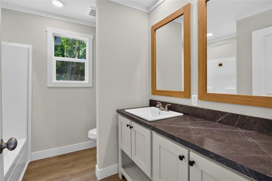 Furnished interior view inside a new home in , Canton (Image 4).