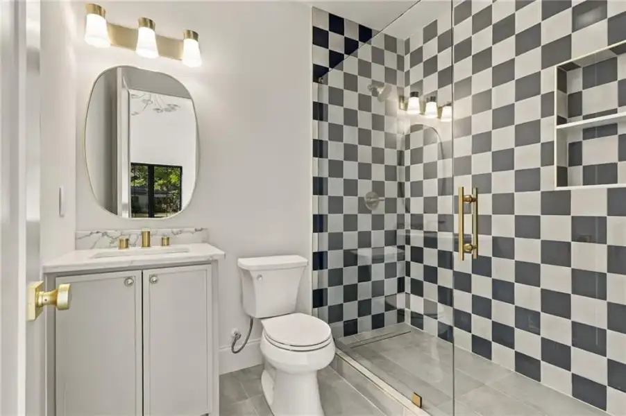 Furnished interior view inside a new home in , Sandy Springs (Image 12).