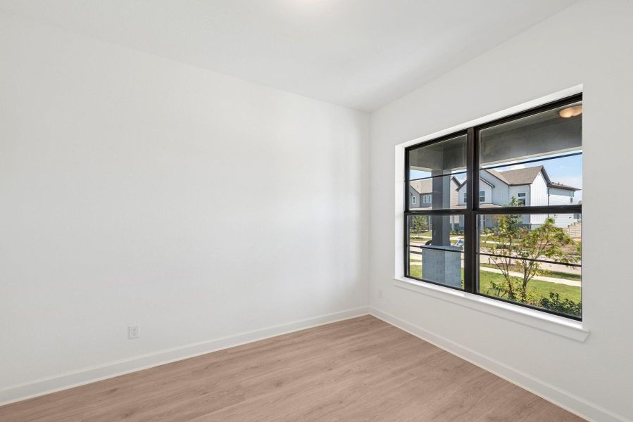 Spacious, unfurnished interior of a new home in Pomona 45' Homesites, Manvel (Image 25). Spacious, unfurnished interior of a new home in Pomona 45' Homesites, Manvel (Image 25).