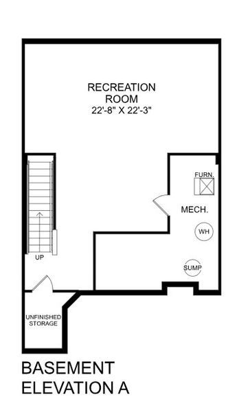 2D floor plan layout for the Thornewood by Ryan Homes in Park Ridge at Sugar Hill, Sugar Hill, GA (Image 2). 2D floor plan layout for the Thornewood by Ryan Homes in Park Ridge at Sugar Hill, Sugar Hill, GA (Image 2).