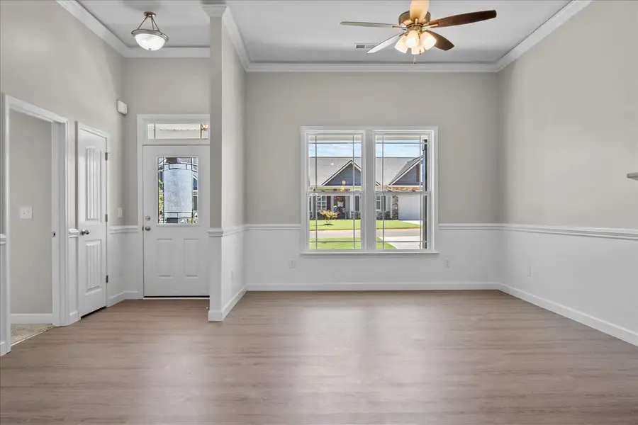 Representative unfurnished interior of a home built from the Cherokee by Enchanted Homes in Lonesome Dove, San Antonio (Image 22).