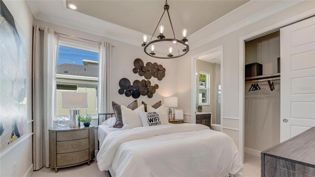Furnished interior view inside a new home in Cresswind DeLand, Deland (Image 7).
