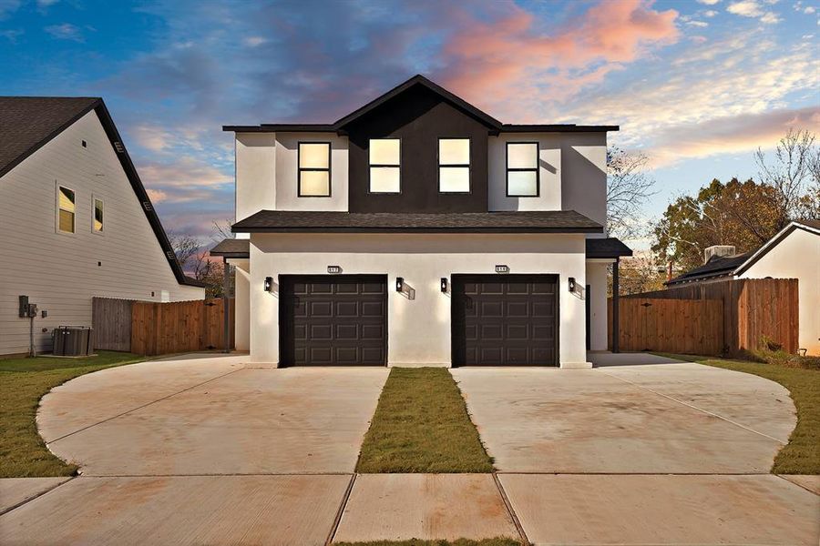 Front exterior of a new home in , Fort Worth, TX, highlighting curb appeal (Image 2). Front exterior of a new home in , Fort Worth, TX, highlighting curb appeal (Image 2).