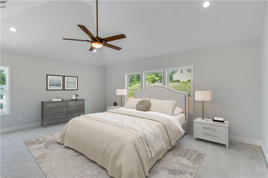 Furnished interior view inside a new home in , Gainesville (Image 15).