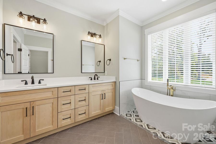 Furnished interior view inside a new home in , Lewisville (Image 12).