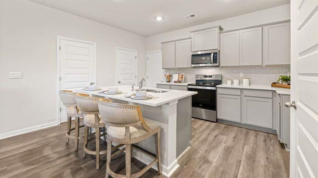 Furnished interior view inside a new home in , Stockbridge (Image 7).