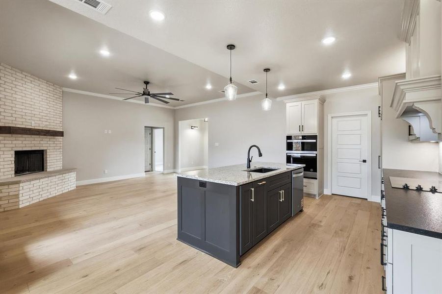 Furnished interior view inside a new home in , Bridgeport (Image 7).