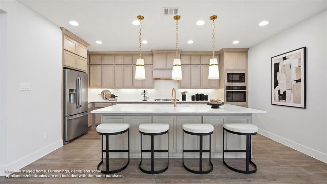 Furnished interior view inside a new home in The Parks at Wilson Creek, Celina (Image 10).