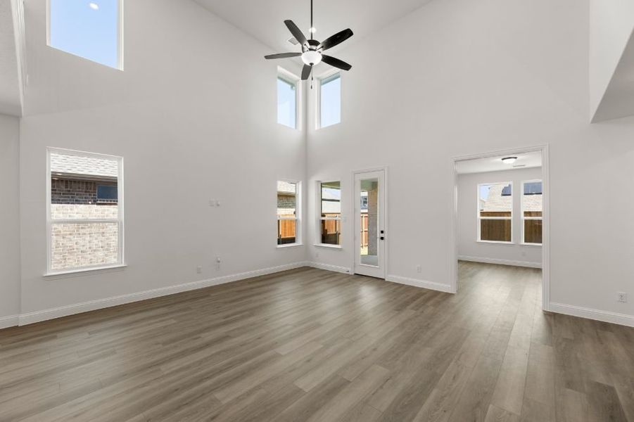 Representative unfurnished interior of a home built from the San Marcos by UnionMain Homes in Elevon, Lavon (Image 35). Representative unfurnished interior of a home built from the San Marcos by UnionMain Homes in Elevon, Lavon (Image 35).