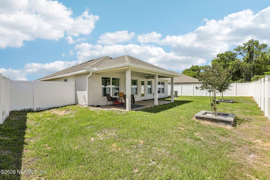 Exterior details and patio area of a home in , Cocoa (Image 25).