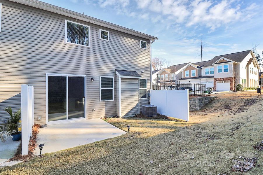 Exterior details and patio area of a home in Somerset, Fort Mill (Image 24). Exterior details and patio area of a home in Somerset, Fort Mill (Image 24).