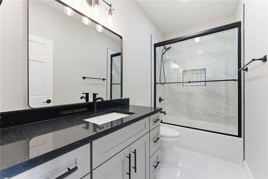 Furnished interior view inside a new home in , Atlanta (Image 25). Furnished interior view inside a new home in , Atlanta (Image 25).