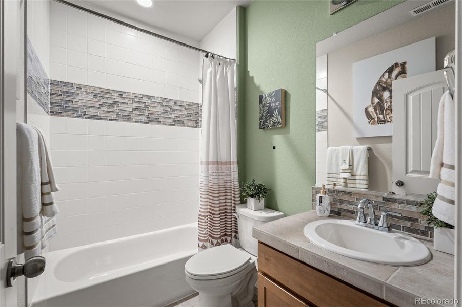 Furnished interior view inside a new home in , Colorado Springs (Image 3).