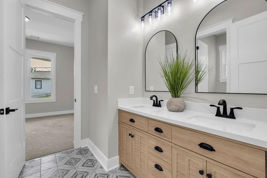 Furnished interior view inside a new home in , Marietta (Image 15).