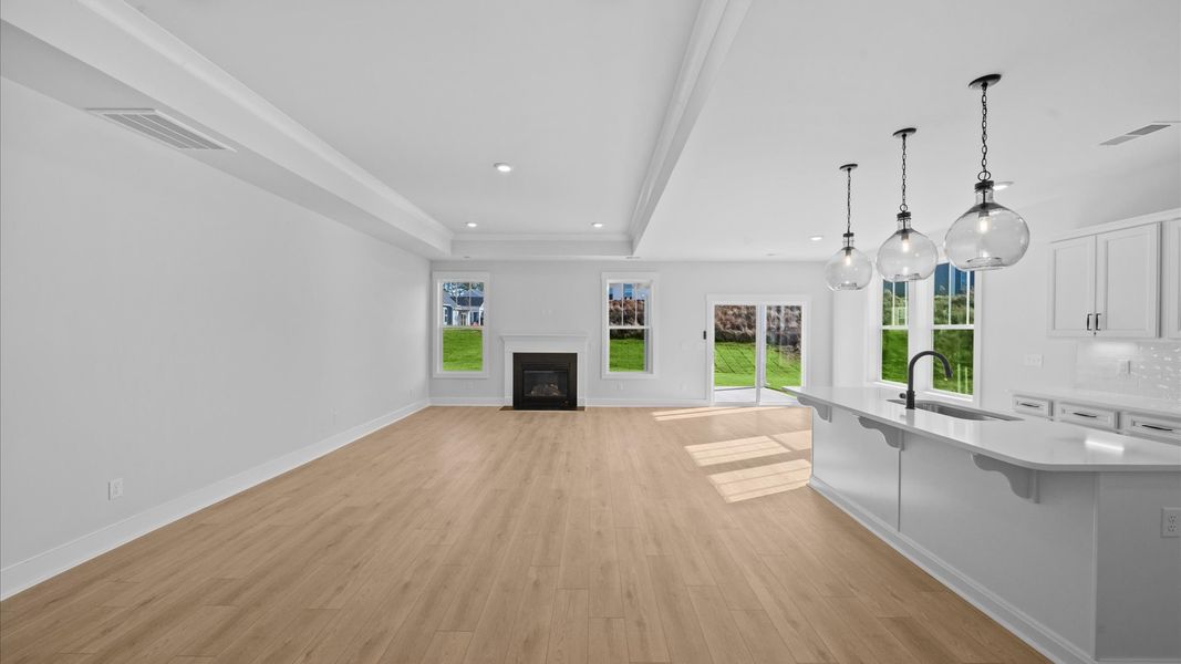 Furnished interior view inside a new home in Woodglen, Piedmont (Image 8).
