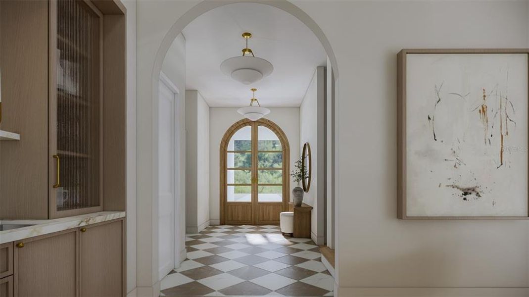 Furnished interior view inside a new home in , Winter Park (Image 6).