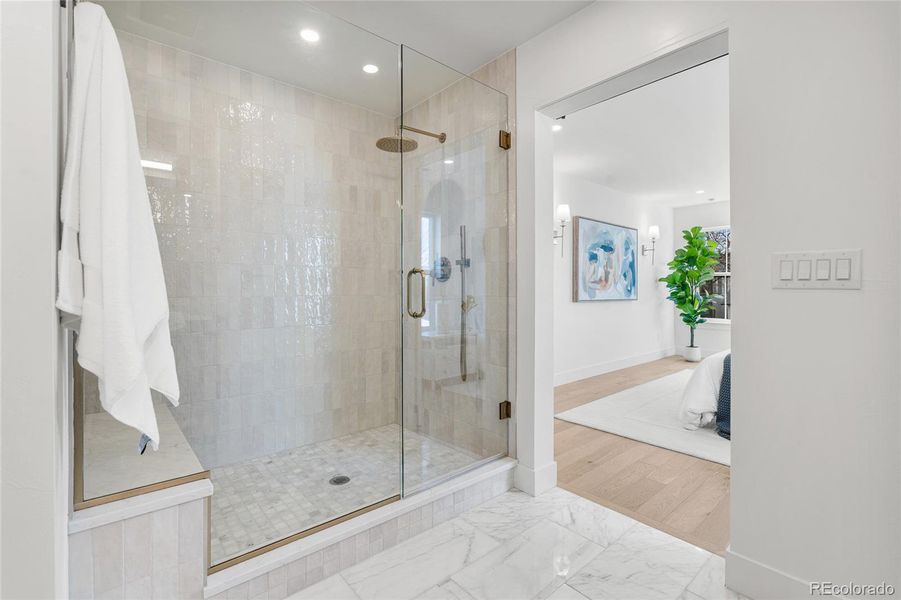 Furnished interior view inside a new home in , Denver (Image 26).