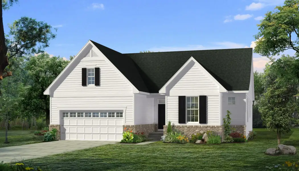 Representative exterior photo of a completed home built from the The Kensington by Norfolk Homes in Offsite Builds Southern Michigan, Ann Arbor, MI (Image 2). Representative exterior photo of a completed home built from the The Kensington by Norfolk Homes in Offsite Builds Southern Michigan, Ann Arbor, MI (Image 2).