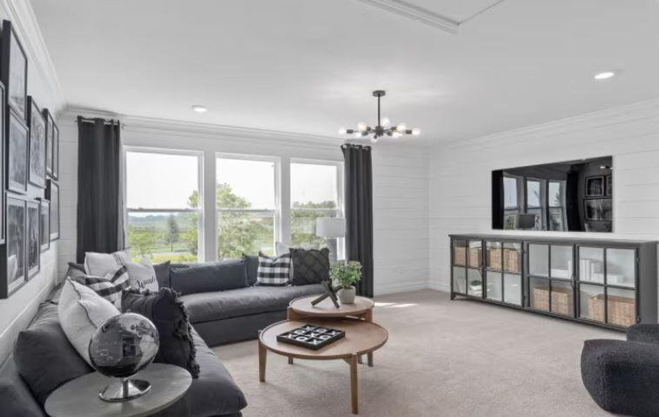 Furnished interior view inside a new home in Greyhawk Landing, Lake Worth (Image 7).